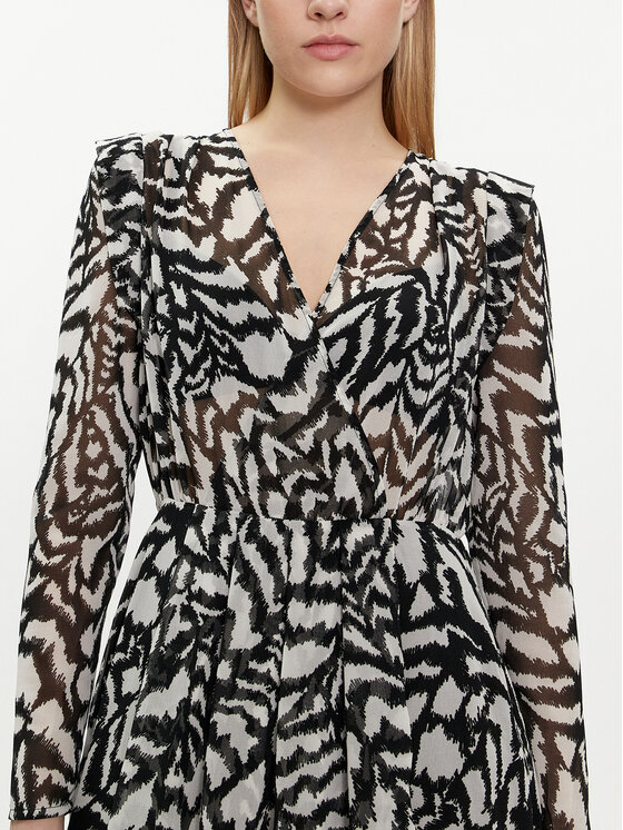 Morgan Morgan Rochie tip cămașă 241-RURRY.F Negru Regular Fit