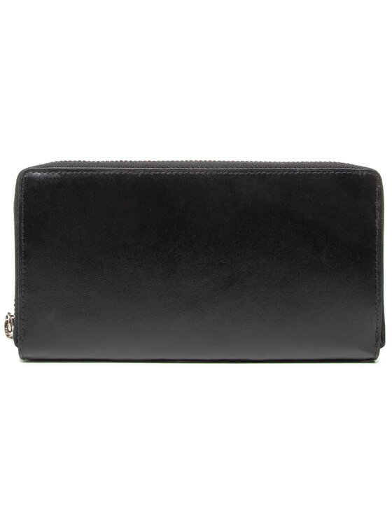 Portafoglio grande da donna P8224-0 Nero