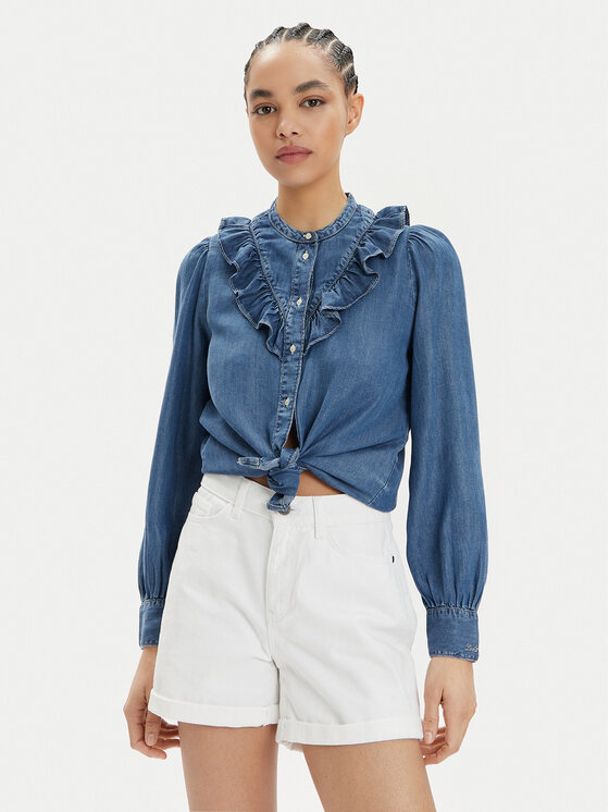 Levi's® Levi's® traper košulja Carinna A8431-0000 Plava Regular Fit