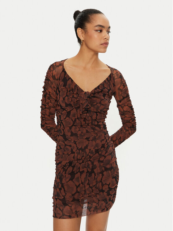 PINKO PINKO Rochie de zi Ribolla 103298 A1RB Maro Slim Fit