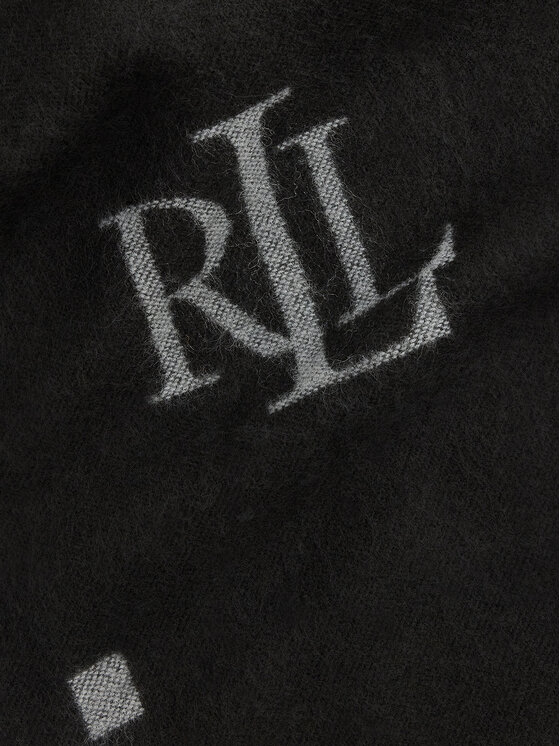 LAUREN RALPH LAUREN LAUREN RALPH LAUREN Sada čepice a šál LAUREN RALPH LAUREN-454P04457 Černá