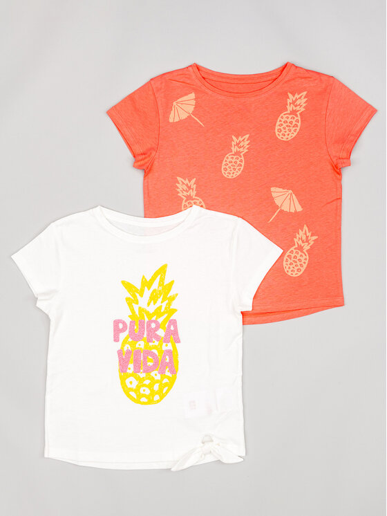 Zippy Zippy Komplet t-shirtów ZKGAP0303 23050 Kolorowy Regular Fit