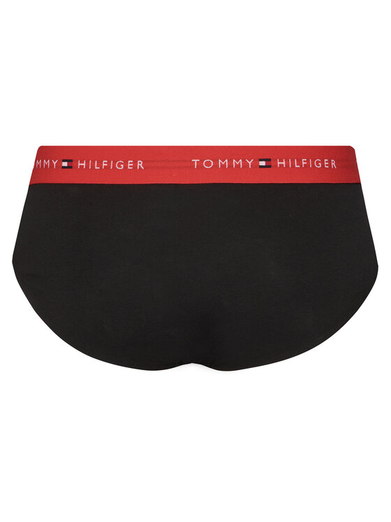 Tommy Hilfiger Tommy Hilfiger Súprava slipov UM0UM03876 Čierna