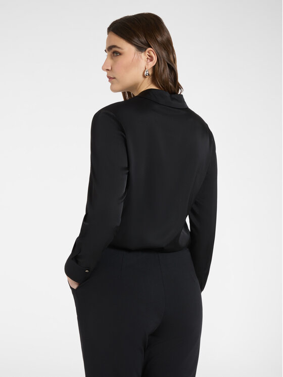 Elena Mirò Elena Mirò Camicia 5127P100232N033 Nero Slim Fit