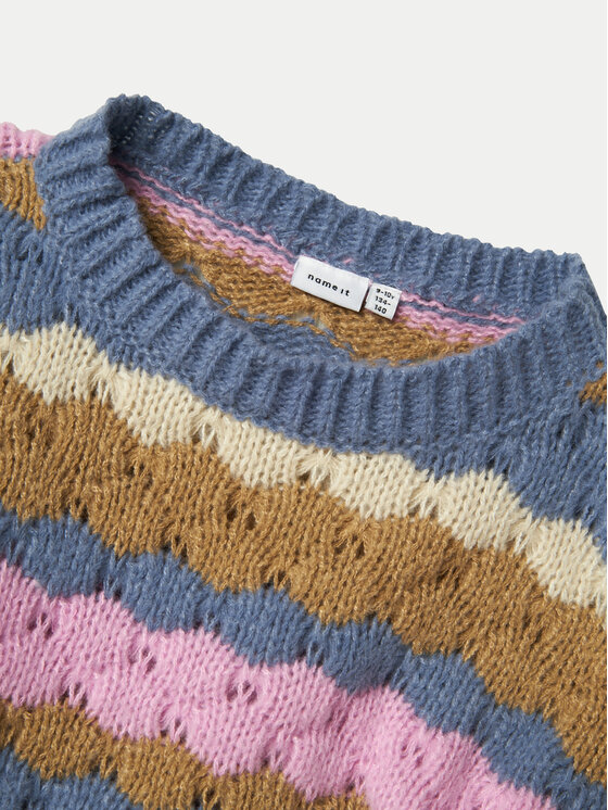NAME IT NAME IT Sweter 13233073 Kolorowy Regular Fit