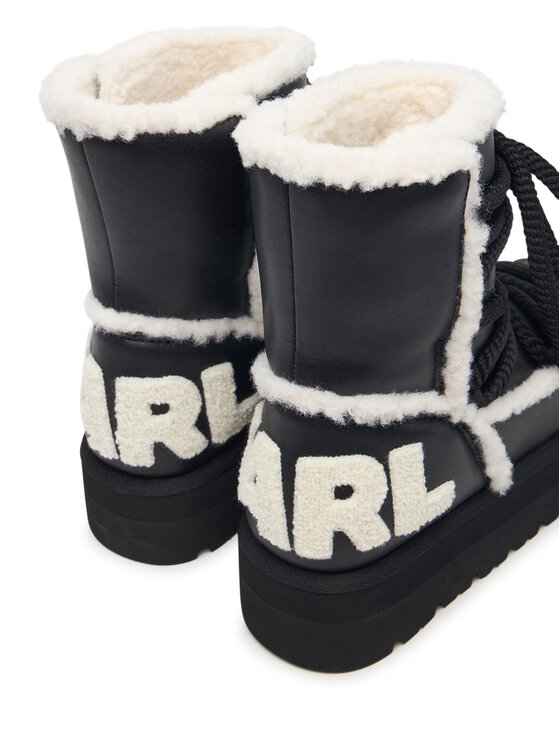 KARL LAGERFELD KARL LAGERFELD Sněhule Skylar Ski KL49676 Černá