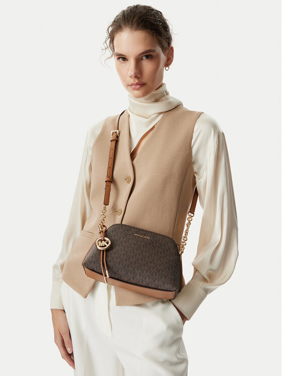 MICHAEL Michael Kors Geantă Freddie 32T6GX4C1B Maro închis