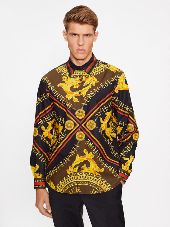Versace Jeans Couture Versace Jeans Couture Hemd 75GAL2RF Bunt Regular Fit