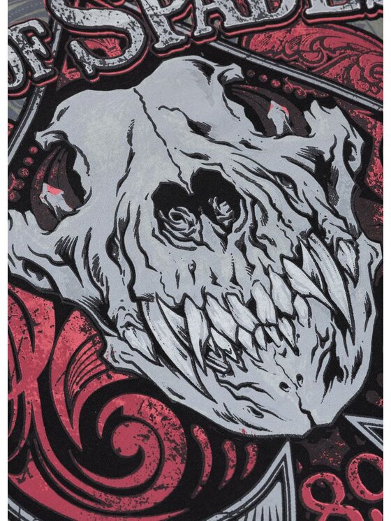 PITBULL PITBULL T-Shirt ACE OF SPADES Zielony Regular Fit