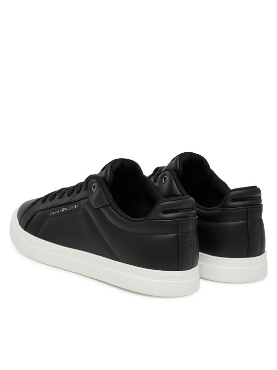 Tommy Hilfiger Tommy Hilfiger Sneakersy Icon Court Light Premium FM0FM05837 Čierna