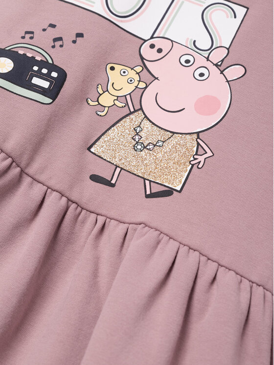 NAME IT NAME IT Vsakodnevna obleka PEPPA PIG Namma 13231078 Roza Regular Fit