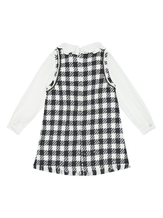 Abel & Lula Abel & Lula Ежедневна рокля 5526 Черен Regular Fit