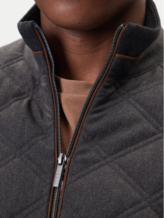 Bugatti Bugatti Sweatshirt 8700-85056D Grau Regular Fit