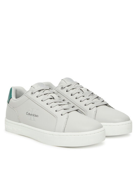 Calvin Klein Jeans Calvin Klein Jeans Sneakersy Classic Cupsole Mono Lth YM0YM01369 Szary
