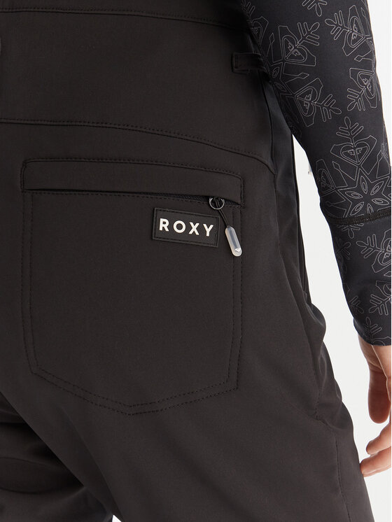 Roxy Roxy Pantaloni de schi Summit Bib PT ERJTP03291 Negru Skinny Fit