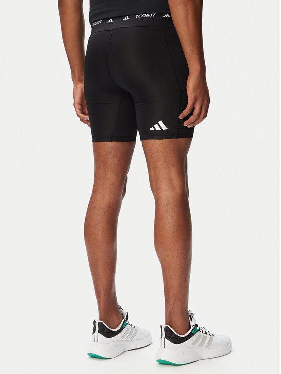 adidas adidas Спортни шорти Techfit Hybrid KG1822 Черен Slim Fit