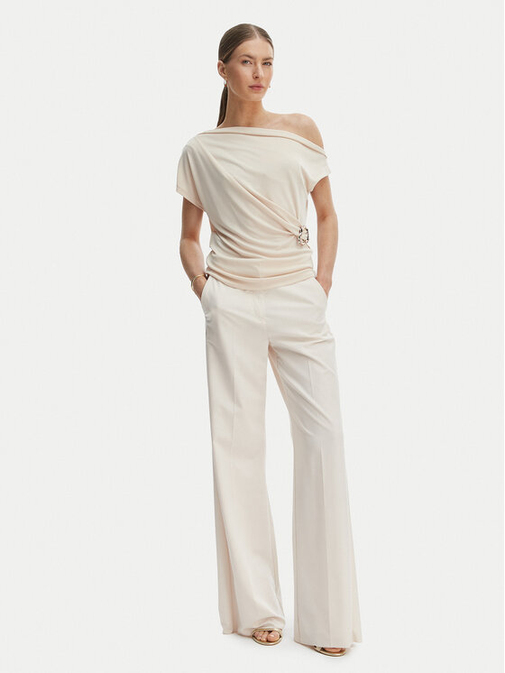 Rinascimento Rinascimento Bluza CFC0128664003 Bež Regular Fit