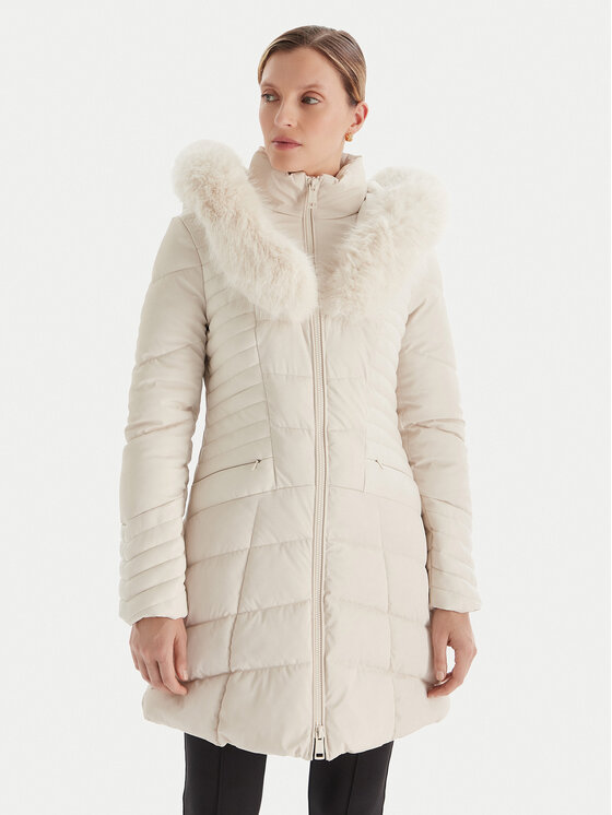 Guess Guess Зимова куртка W4BL61 WGLZ0 Бежевий Slim Fit