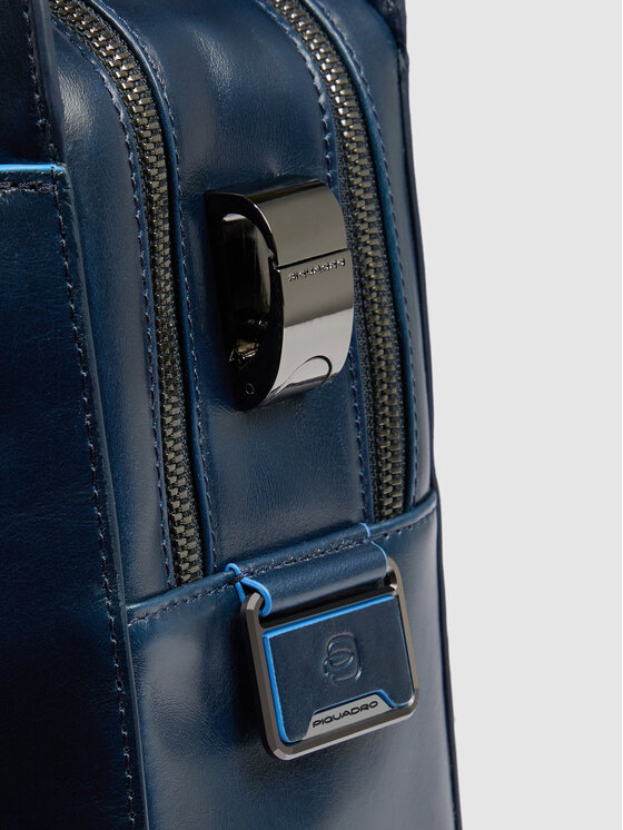 Piquadro Piquadro Torba na laptopa 411 Niebieski