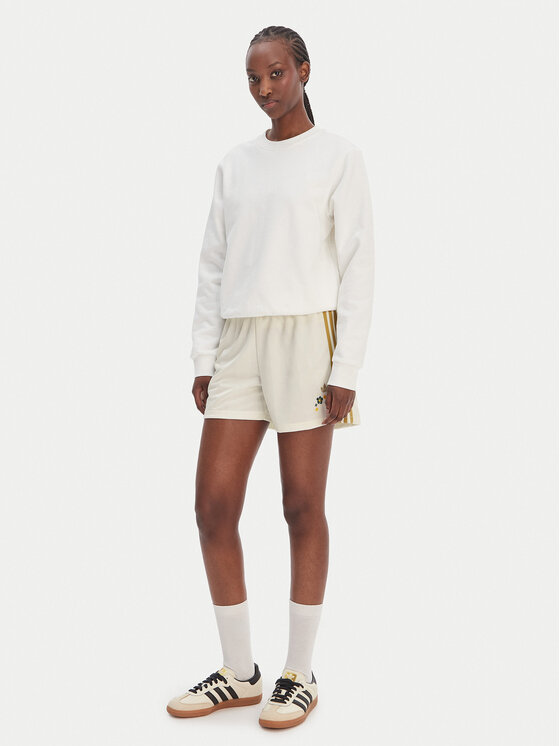 adidas adidas Αθλητικό σορτς Liberty London Firebird KE3663 Λευκό Loose Fit