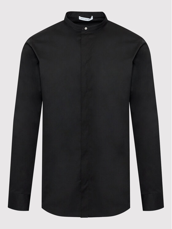 Young Poets Society Young Poets Society Camicia Ole 106624 Nero Slim Fit