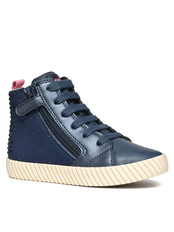 Geox Geox Sneakersy J Mirroless Girl J46MNA 0AUAJ C4002 S Granatowy