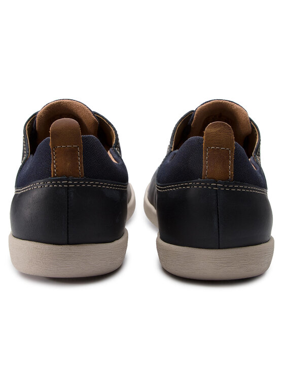 Clarks Clarks Туфлі Un Lisbon Lace 261416077 Cиній