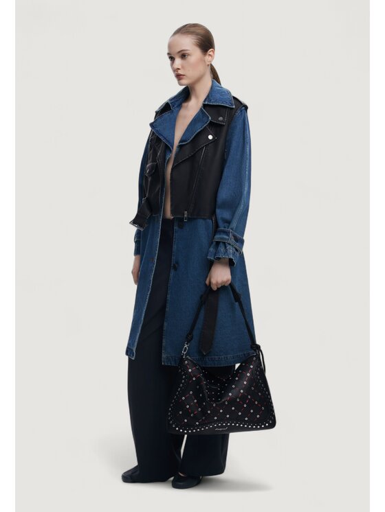 Desigual Desigual Τσάντα BAG_YANKEE LEIRIA MINI BL Μαύρο