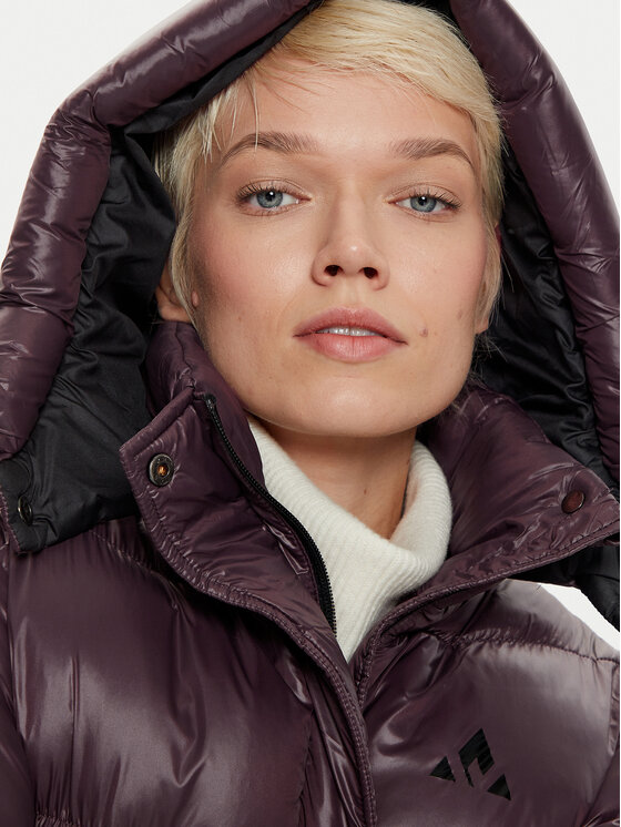 Whistler Whistler Zimné bundy Lakewood W Long Puffer W243266 Hnedá Regular Fit