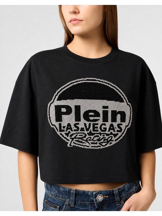 PHILIPP PLEIN PHILIPP PLEIN T-Shirt 24753 Czarny Regular Fit