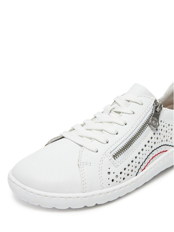 Rieker Rieker Sneakersy 52824-80 Biały