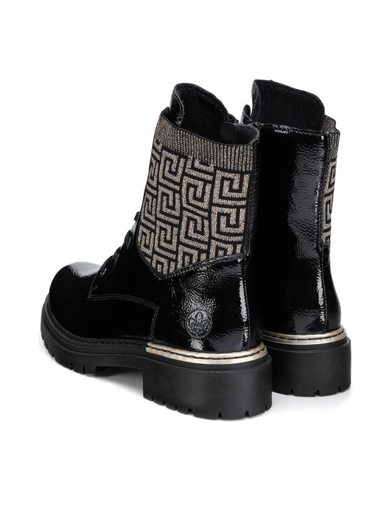 Rieker Rieker Botine 72607-00 Negru