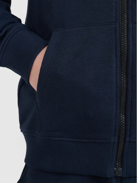 4F 4F Felpa 4FJWSS25TSWSM1714-31S Blu Regular Fit