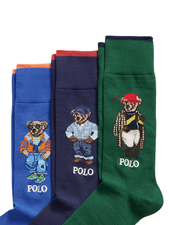 Polo Ralph Lauren Polo Ralph Lauren Garās zeķes 449P14712001 Daudzkrāsains