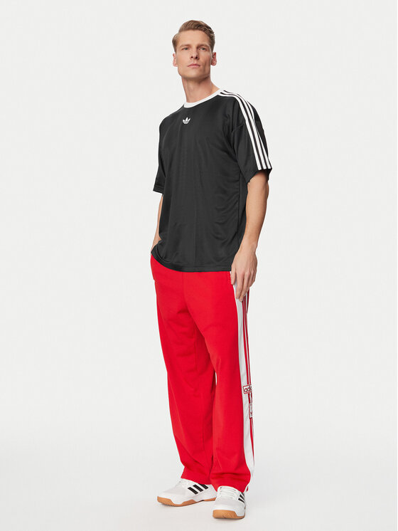 adidas adidas T-Shirt adicolor Jacquard KD5830 Μαύρο Loose Fit