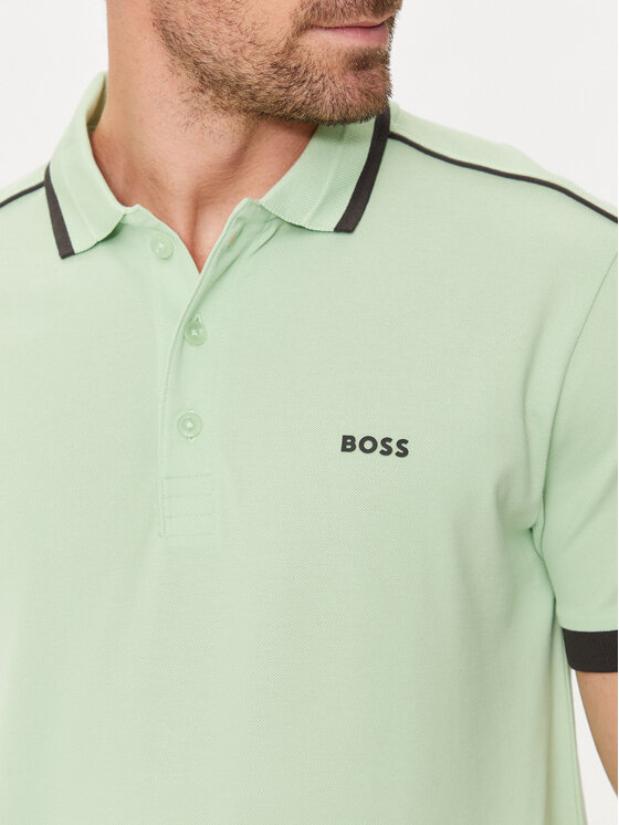 BOSS Boss Polo Paddy 1 50512995 Zielony Regular Fit