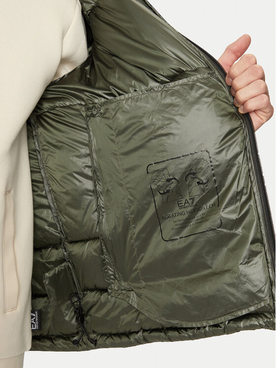 EA7 Emporio Armani EA7 Emporio Armani Winterjacke 6DPB71 PN2MZ 1846 Grün Regular Fit