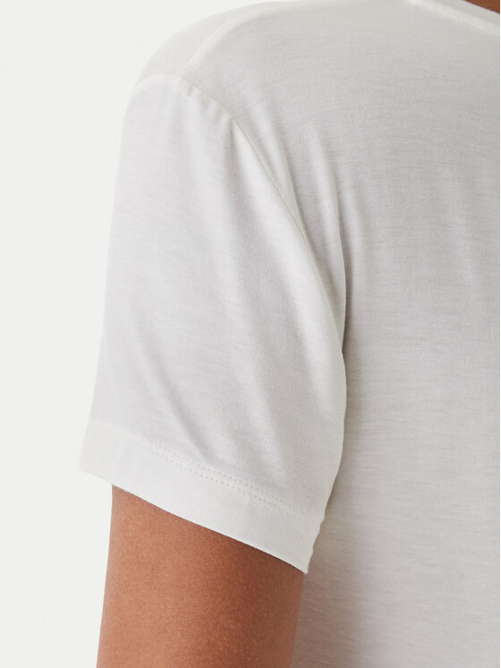 Emporio Armani Emporio Armani T-shirt EW000409 AF19024 U1131 Bianco Regular Fit