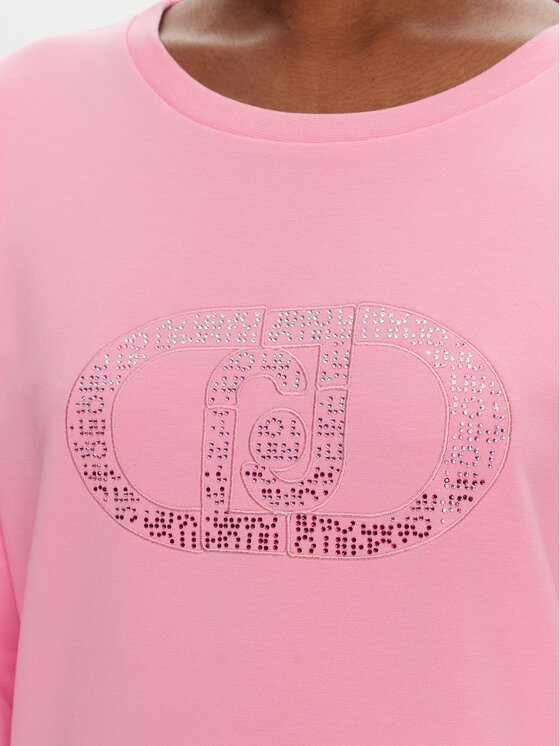 Liu Jo Sport Liu Jo Sport Суитшърт TA5168 FS090 Розов Regular Fit