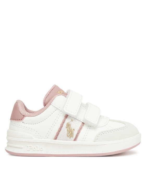 Polo Ralph Lauren Polo Ralph Lauren Sportcipők Heritage Court III T-Toe Ez RL03360101 Fehér