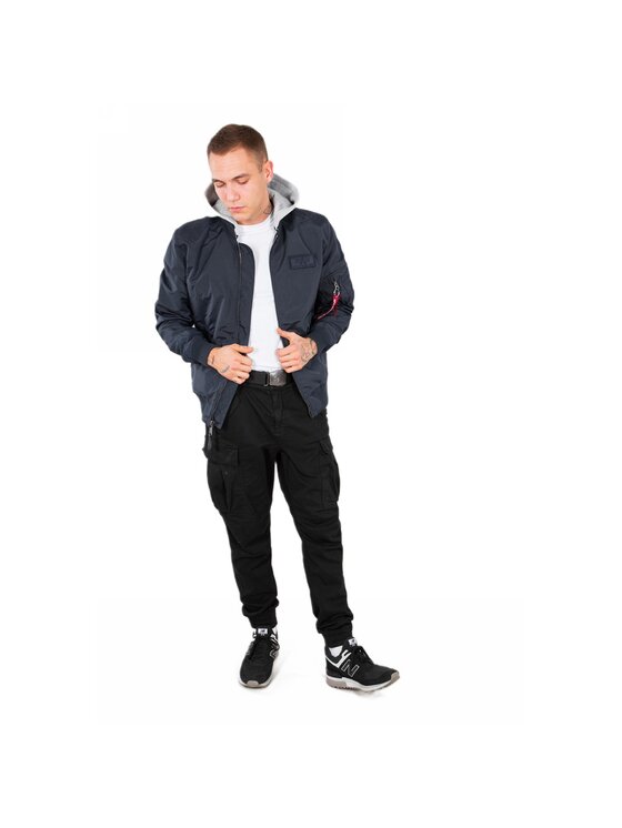 Alpha Industries Alpha Industries Kurtka bomber AI.196108-07 Granatowy Core Fit