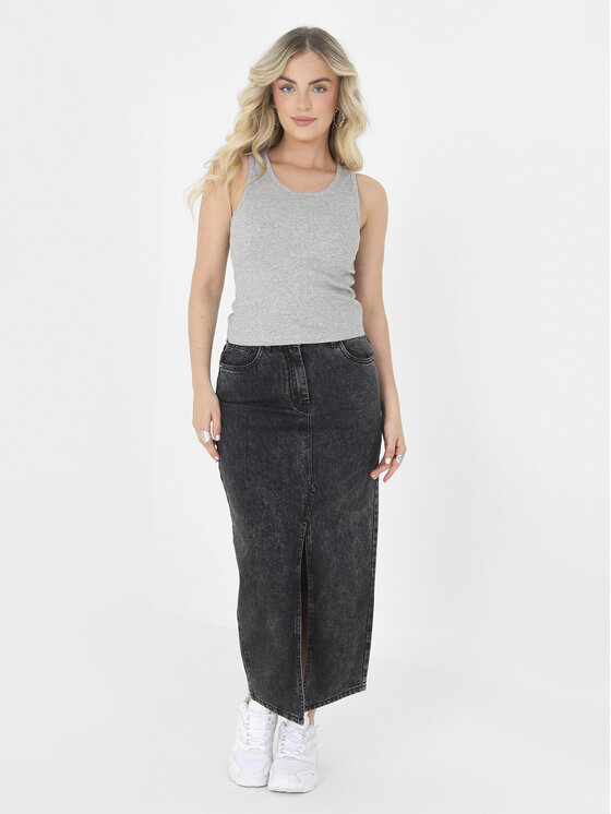 Brave Soul Brave Soul Felső LV-627CIERAPKA Szürke Slim Fit