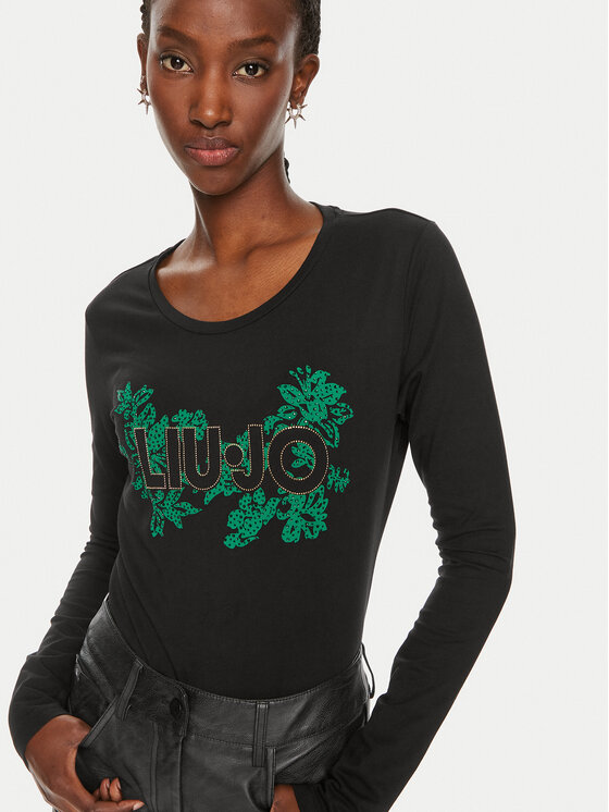 Liu Jo Liu Jo Palaidinė WF4569 JS923 Juoda Regular Fit