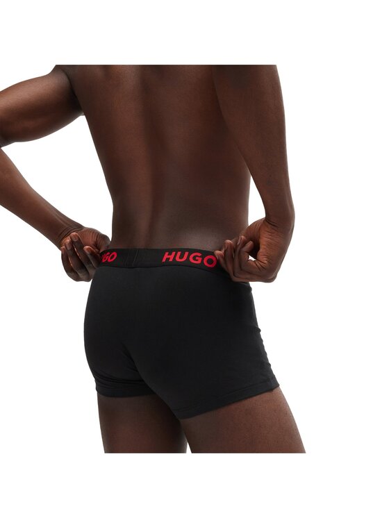 HUGO HUGO Bokserki 30604 Czarny