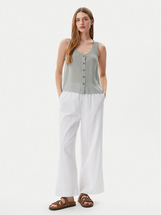 Vero Moda Vero Moda Top Bumpy 10325830 Zielony Standard Fit