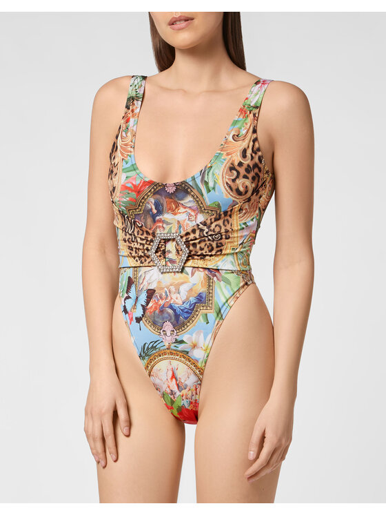 PHILIPP PLEIN PHILIPP PLEIN Kombinezon plażowy 4329 Kolorowy
