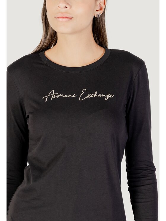 Armani Exchange Armani Exchange T-shirt XW001456 AF10356 Nero Casual Fit