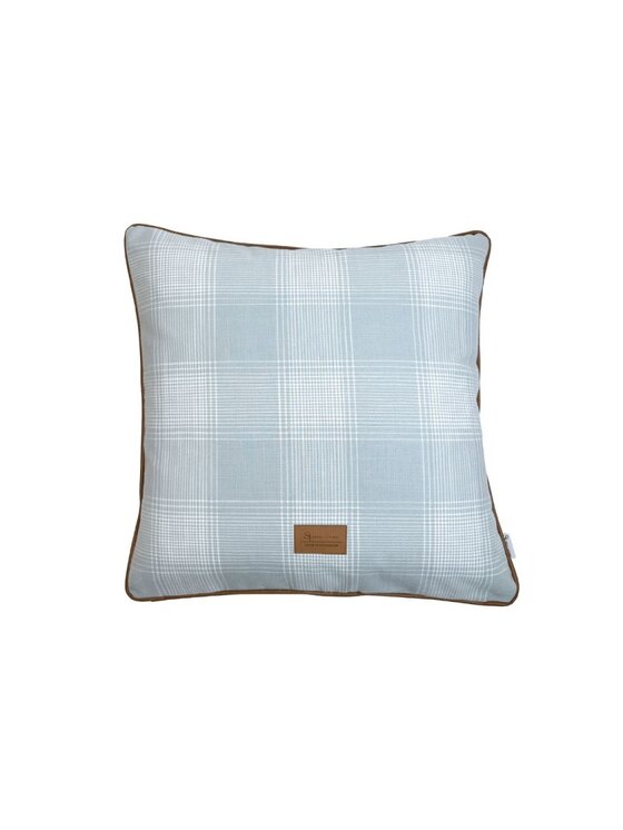 Sweet Living Sweet Living Poduszka Poduszka RIVERHEAD TARTAN MINT XL Niebieski