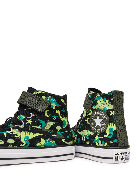 Converse Converse Кеди Chuck Taylor All Star Easy-On Dinos A15899C Чорний