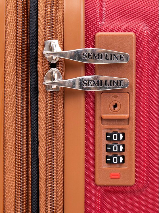 Semi Line Semi Line Großer Koffer T5851-3 Rot